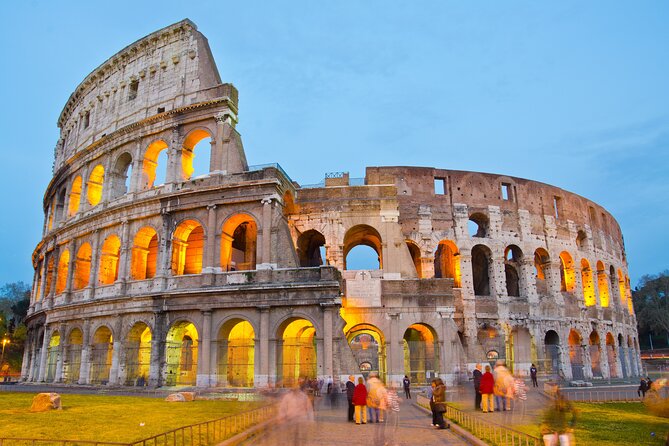 Colosseum by Evening Guided Tour with Arena Floor Access - The Peaceful View of the Roman Forum from Outside