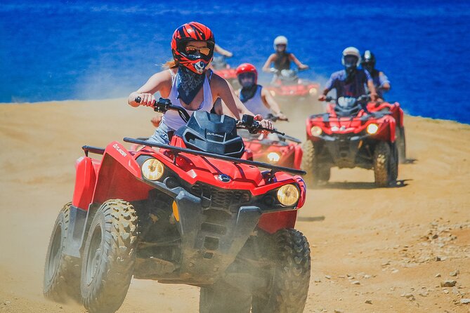 Combo 4x4 Automatic ATV and Camel Ride Tour in Cabo San Lucas - The Camels and Beach Experience: Calm and Captivating