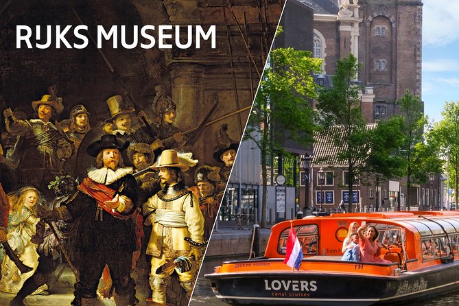 Combo Ticket: Rijksmuseum Amsterdam & 1h Cruise with Audio Guide - The Canal Cruise: Iconic Views and Audio Commentary