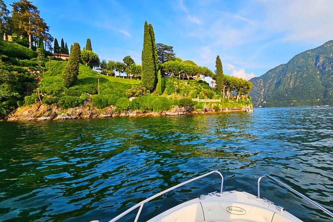 ComeToComo_Boat Tour from Argegno in Compact Cruiserboat - Exploring Orrido di Nesso: Waterfall and Ancient Bridge