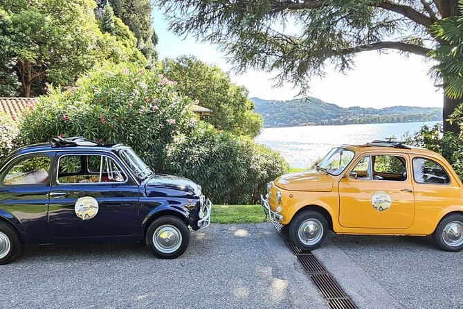Como Lake: vintage car Fiat 500 Rental - Starting Point and Final Destination in Como