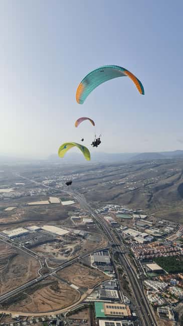 Costa Adaje: Paragliding from 1100m - Incredible landscape! - The Scenic Journey to the Takeoff Site