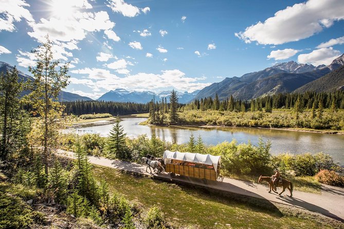 Covered Wagon Ride in Banff with Western Cookout - Family-Friendly Activities and Equipment
