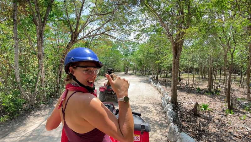 Cozumel: Atv Jungle Ride - Learning How to Handle a 250cc ATV