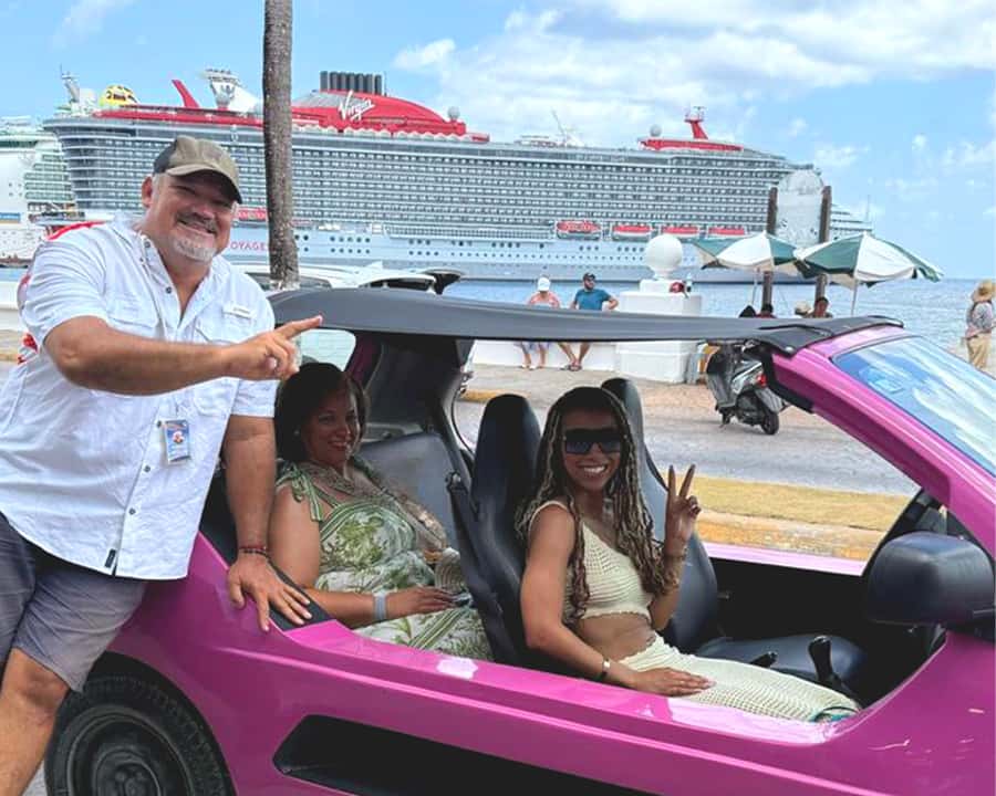 Cozumel Curated Buggy Route to Photogenic Spots - Visiting Casa David Corpus Christi and El Aerolito Cenote