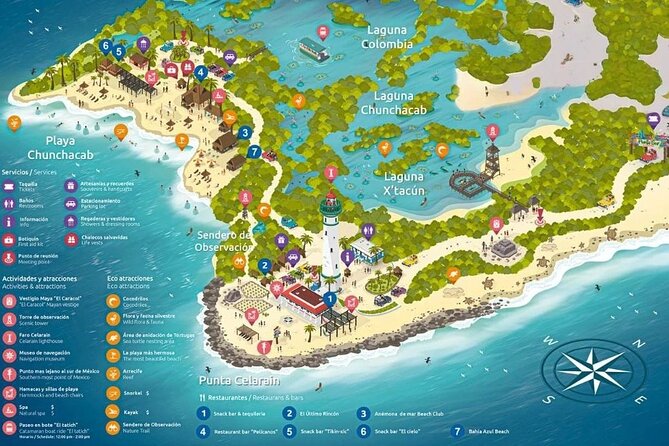 Cozumel: Day in Punta Sur Eco Park and Del Cielo Beach with Snorkeling - Discover Punta Sur Eco Park’s Wildlife and Natural Beauty