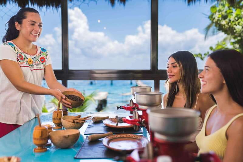 Cozumel: Seaside Chocolate Workshop and Wine Tasting - Meeting at Stingray Beach Near the Blue Angel Hotel