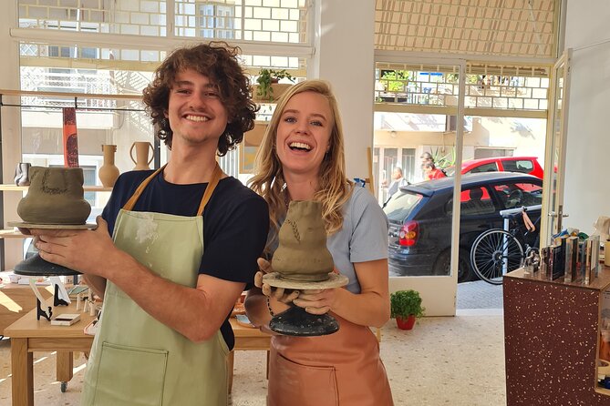 Create and paint your own ceramic piece in a workshop in Athens - Learning the Free Hand Technique of Clay Making