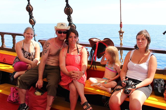 Crete Pirate Ship Cruise with the Black Rose to Stalis and Malia - The Scenic Route: From Hersonissos to St. Georges Bay