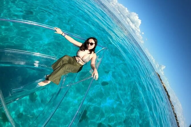 Crystal Boat Tour to Isla Mujeres and Reefs - Starting and Ending at Marina Bartolomé in Isla Mujeres