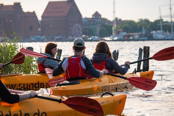 Cultural kayak tour in Stralsund - From Dänholm to the Transverse Channel