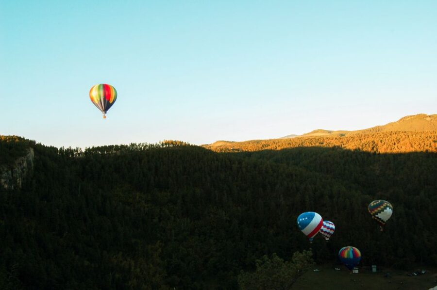 Custer: Black Hills Hot Air Balloon Flight at Sunrise - Watching the Sunrise Over the Black Hills from Above
