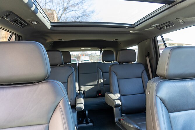 Custom Wine Tour In Black Suburban With Panoramic Sunroof - The Luxury of a Customizable Itinerary