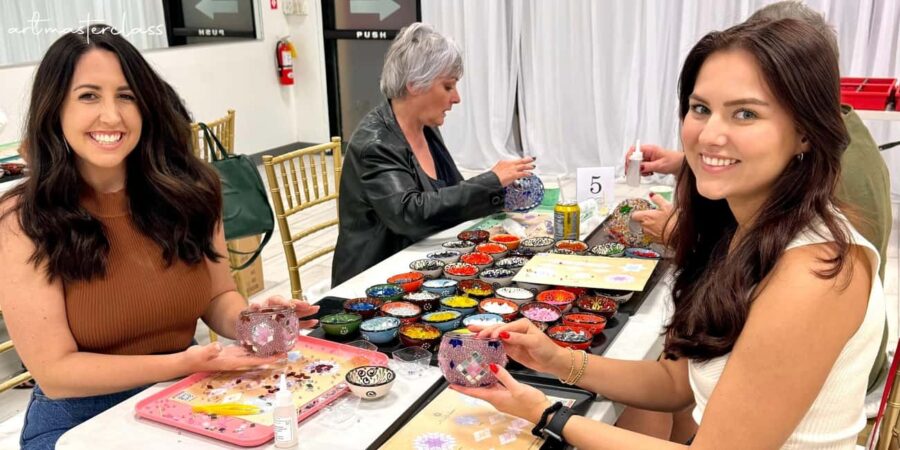 Dallas: Mosaic Lamp Making Workshop - Uncover the Traditional Technique of Turkish Mosaic Craft