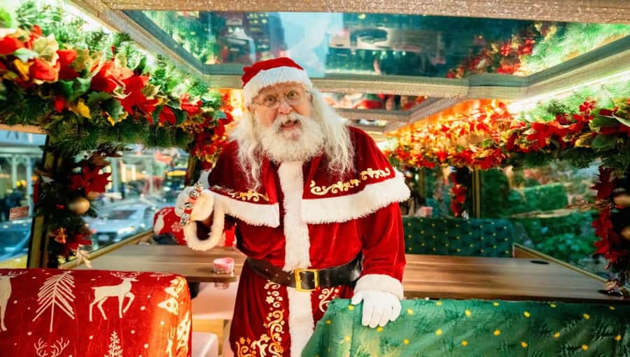 Dallas: North Pole Express Highland Park Bus Tour with Santa - Meeting Point and Parking Details in Dallas