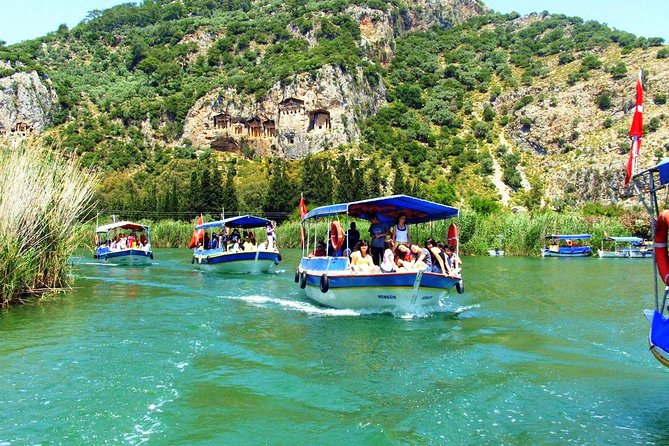 Dalyan Mud Baths and Turtle Beach Day Trip from Bodrum - Exploring Dalyan’s Ancient Lycian Rock Tombs