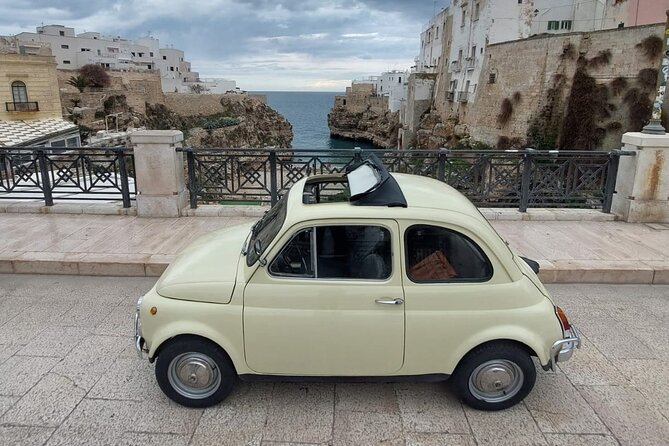 Day tour aboard a Fiat 500 Alberobello - Start from Martina Franca to Alberobello’s UNESCO Trulli