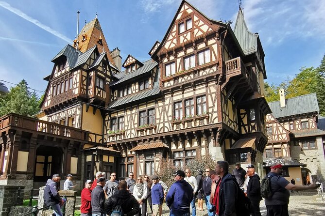 Day tour from Bucharest to Peles Castle and Dracula Castle-Transylvania - Practical Details: Transportation, Timing, and Booking