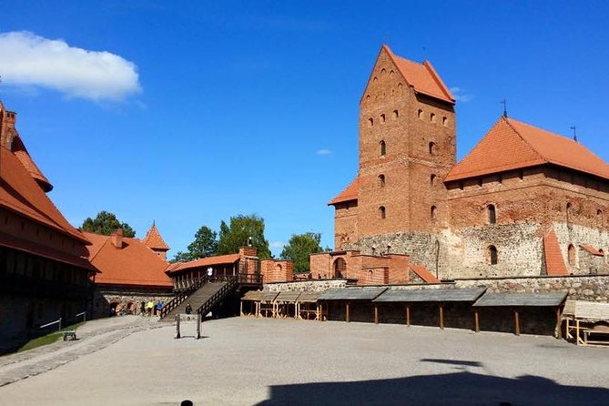 Day tour out of Vilnius: Paneriai holocaust park,Trakai castle, medieval Kernave - Visiting Trakai Island Castle on a Lake