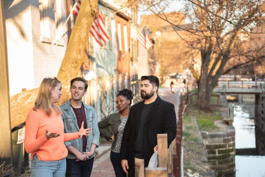 DC: Georgetown History & Architecture Tour with Local Guide - Starting Point at Chesapeake and Ohio Canal Historic Park