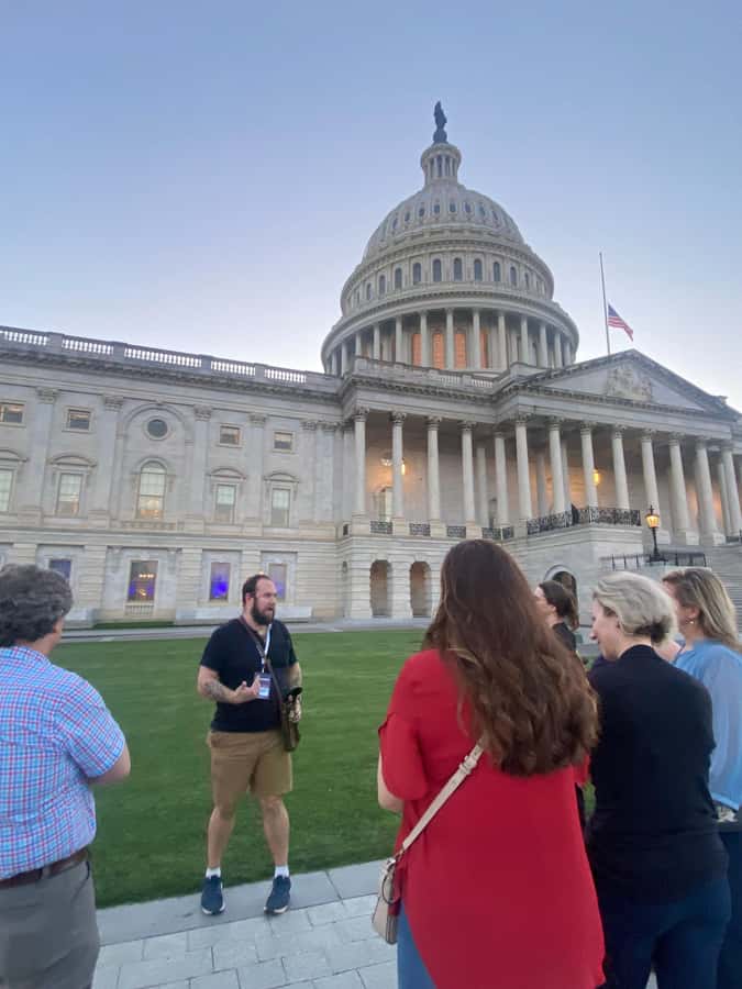 DC: Scandals of Capitol Hill Evening Walking Tour - The Dark History of the Old Capitol Prison
