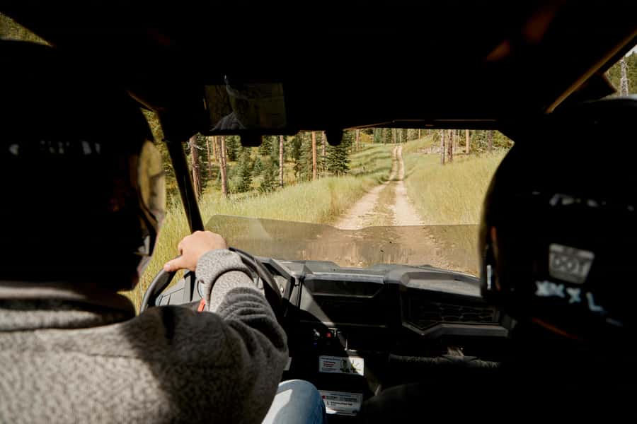 Deadwood: Roughlock Falls Canyon UTV Adventure - Navigating Spearfish Canyon with GPS-Guided Trails