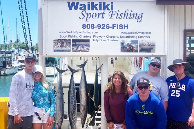 Deep Sea Exclusive Fishing Charter in Honolulu - The Fishing Vessel: A Well-Equipped 38 Hatteras