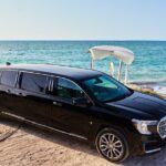 Deluxe GMC Limousine from CUN Airport to Cancun Hotel Zone - The GMC Denali Limousine: A Look Inside