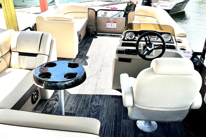 Deluxe Pontoon Boat Rental In Key West - Starting Point and Meeting Details at Cow Key Marina