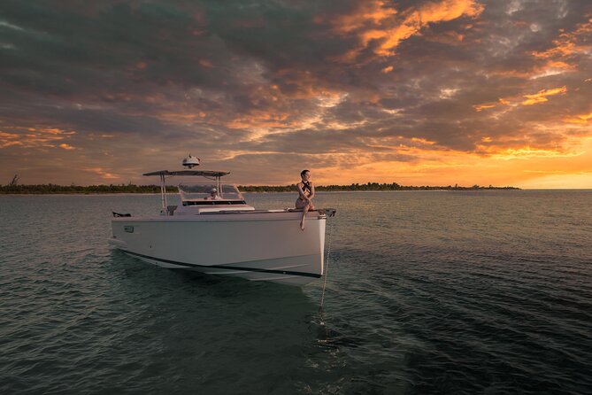 Deluxe Private Boats - 36 ft Fjord - Starting Point at Marina Fonatur in Cozumel
