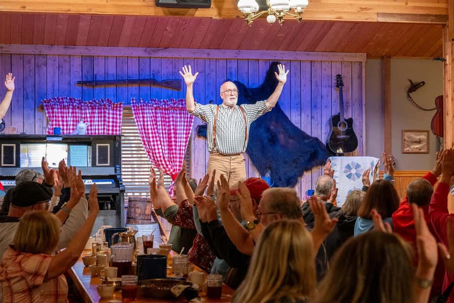 Denali: Alaska Cabin Nite Dinner Theater Ticket - The Family-Style Dinner: A Taste of Alaska