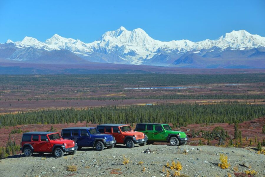 Denali Highway Jeep Excursion - Exploring the Denali Highway in a 4-door Jeep Wrangler