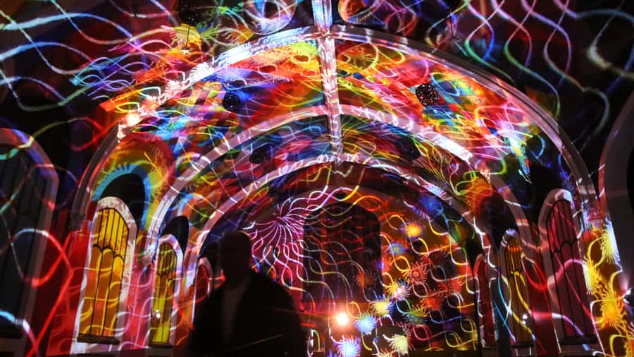 Denver: BEYOND Light Show and Meditation - How the Guided Meditation Sets the Tone