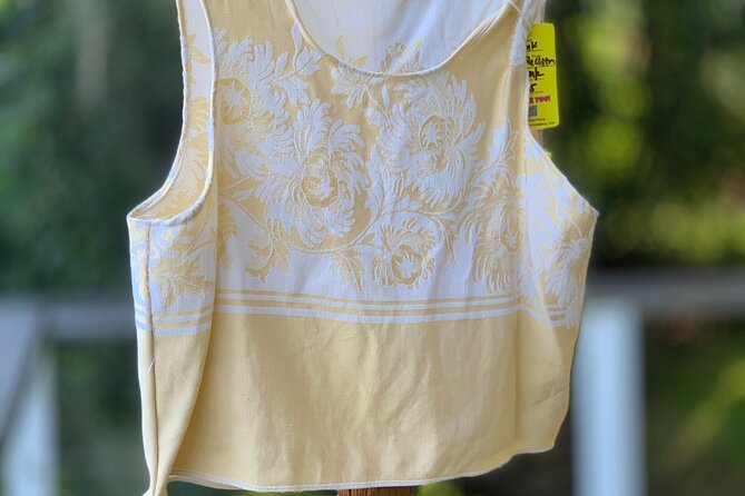 Design Your Own Upcycled Tank Top BYOB - The Sustainable Fashion Focus: Using Discarded Garments