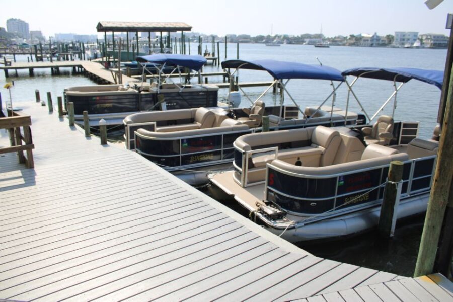 Destin: 4-Hour Self-Driving Pontoon Rental - How the Self-Driving Pontoon Works in Destin