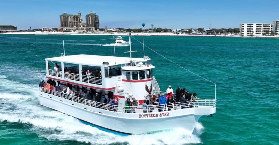 Destin: Dolphin Cruise aboard a Glass-Bottom Boat - Enjoy Scenic Views Along Florida’s Emerald Coast