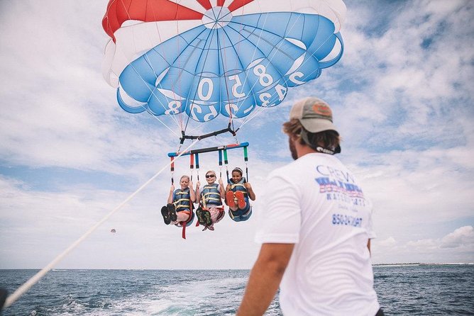 Destin Parasailing Trips - Departure Point at Destin Harbor