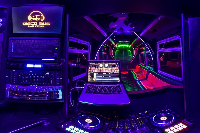 Disco Party Bus Photo Tour - Iconic Stops and Photo Opportunities in Las Vegas