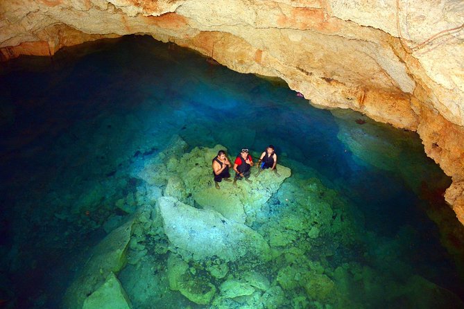 Discover a Mayan Adventure with cenotes & a lagoon. Snorkel & Buffet included. - Starting Point: Hotel Pickup and Transportation in Cancun