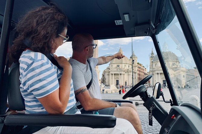 Discover Rome by Golf cart with food tasting - Covering More Ground in Comfort: The Golf Cart Advantage