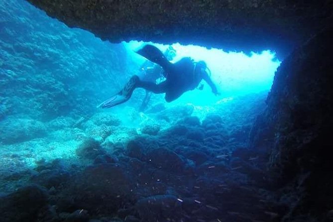 Diving for patented divers - From the Mazzarò Bay to the First Dive Site