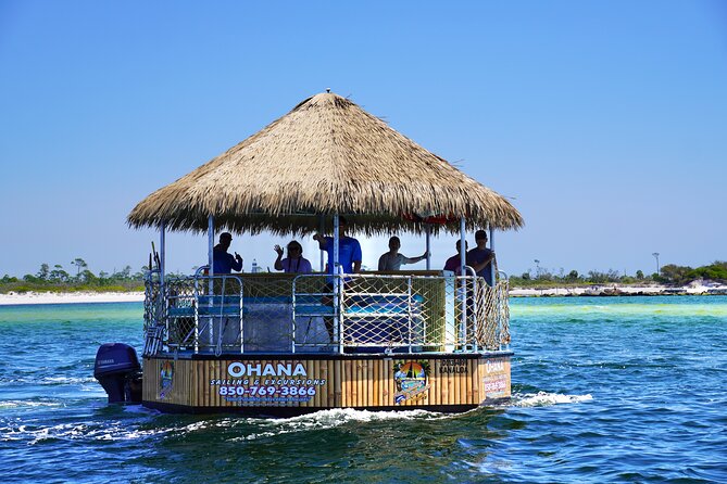 Dolphin Sightseeing Tiki Boat Tour 90 minutes - Scenic Cruising Through Grand Lagoon and Shell Island