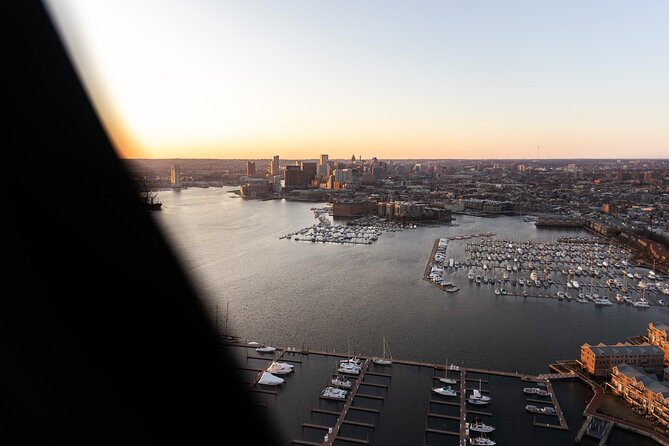 Downtown Baltimore Helicopter Tour - The Experience Starts at 1800 S Clinton St, Baltimore