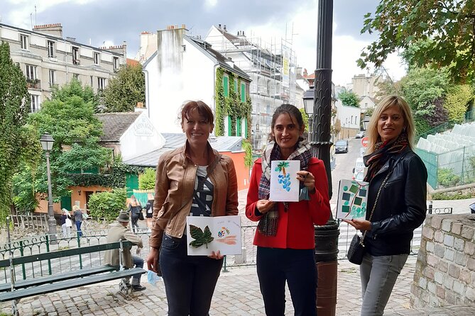 Drawing workshop / creative notebook during an unusual walk in Montmartre - Drawing at Au Lapin Agile and the Montmartre Vineyards