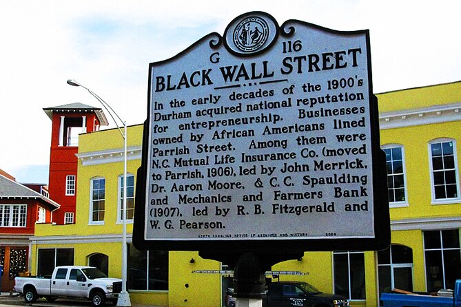 Durham African-American Historic Walking Tour - What You See During the Tour in Durham