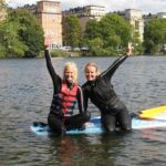 Dynamic Windsurfing Beginner class Day1 - What to Expect During the Water Session in Stockholm