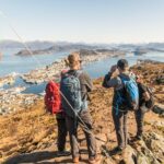E-bike And Hiking Tour In Ålesund - Hiking Sukkertoppen for a 360° View