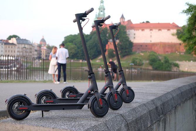E-Scooter Krakow sightseeing tour - Convenient Pickup and Delivery in Krakow