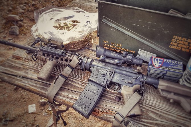 Eagle's Nest Shooting Experience - Location and Meeting Details in Las Vegas