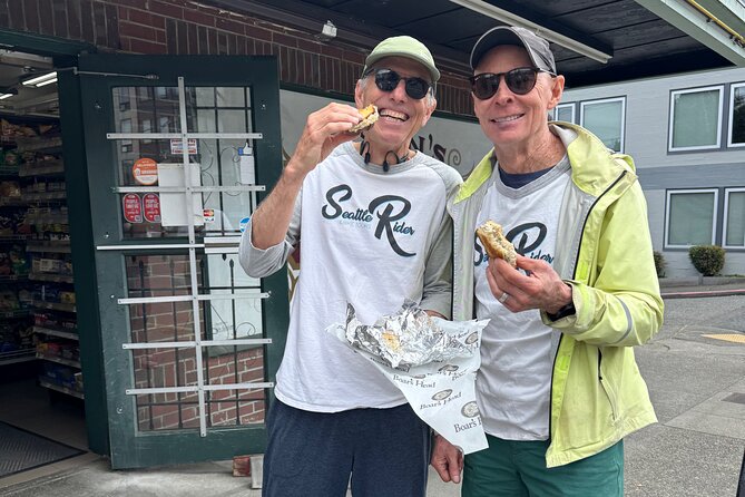 Ebike and Eat Seattle Food Tour Curated by Kenji Lopez Alt - Exploring Shilshole Bay Marina and Un Bien’s Caribbean Roast Sandwich